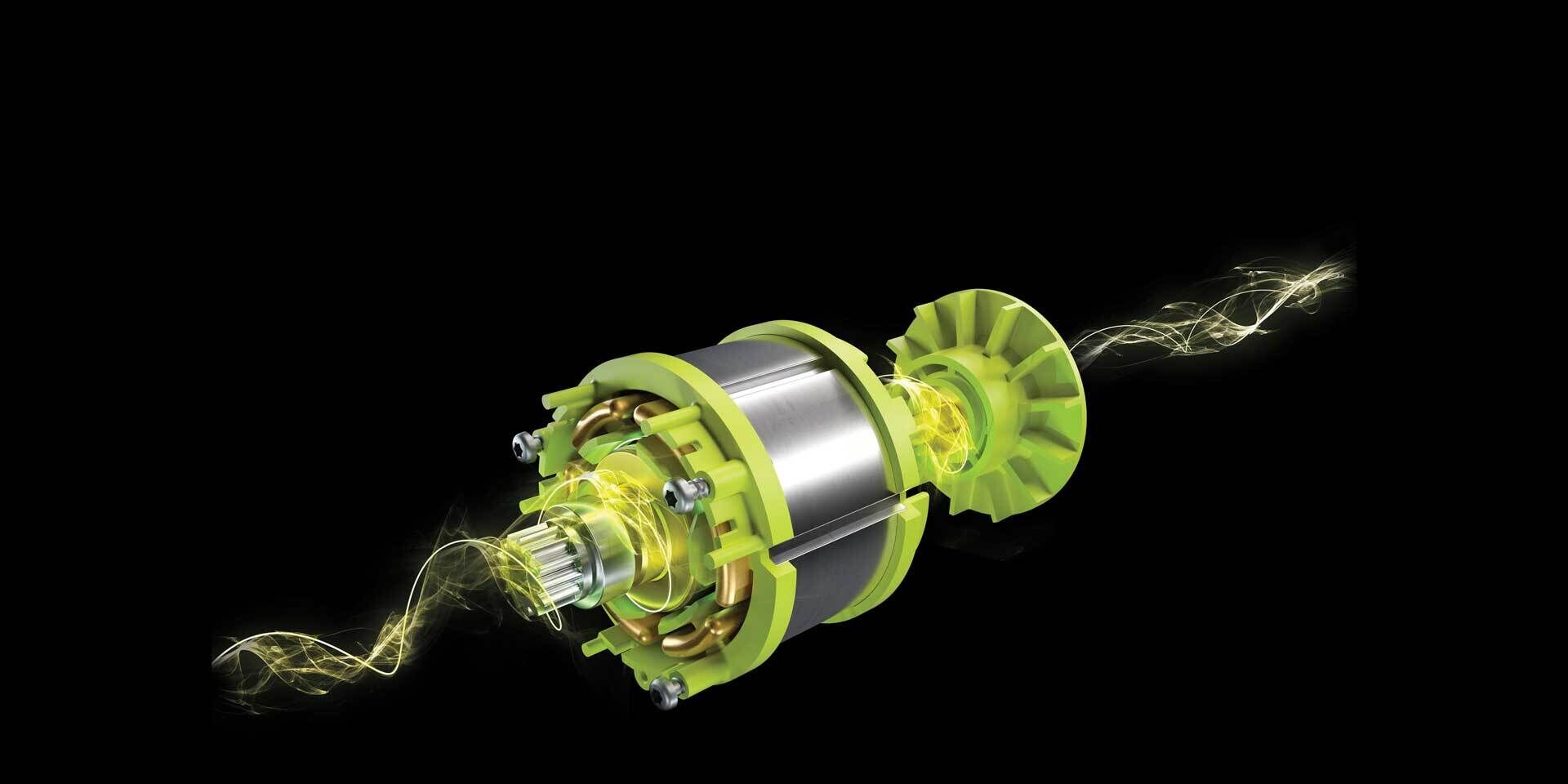 Ryobi brushless motor