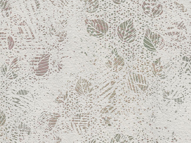 An image showing &#039;pavement art&#039; that has been created by pressure washing a surface covered by a stencil. 